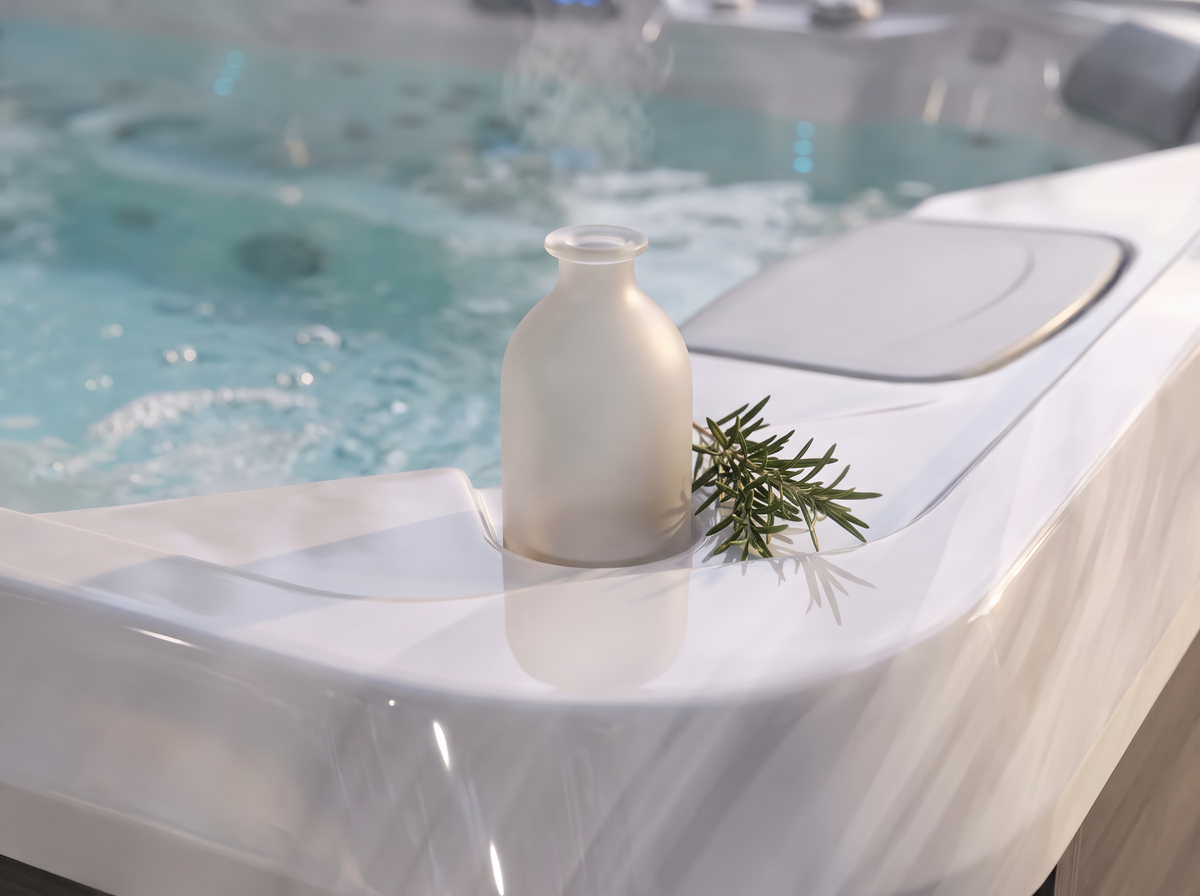 Air massage and aromatherapy, working together.